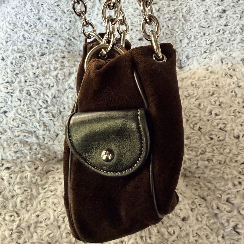 Y2K Vintage Juicy Couture Once Upon a Time Daydreamer Royal Juicy Velour Bag - Picture 6 of 16